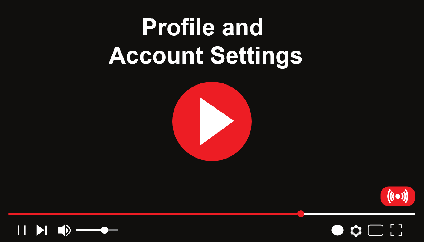 Account Settings title card